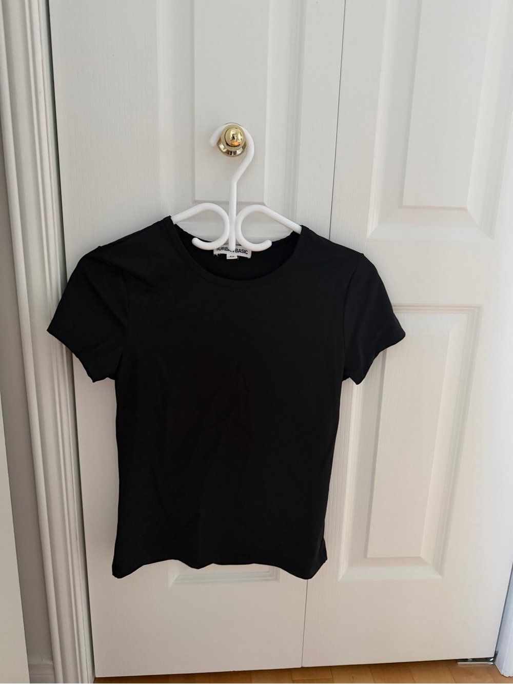 Women's Black Short-Sleeve Tee - Classic Essential
